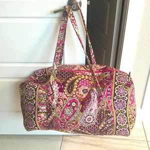 Vera Bradley Pink Duffle Bag